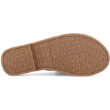 Hush Puppies Womens Amy Wide Fit Sandal Tan