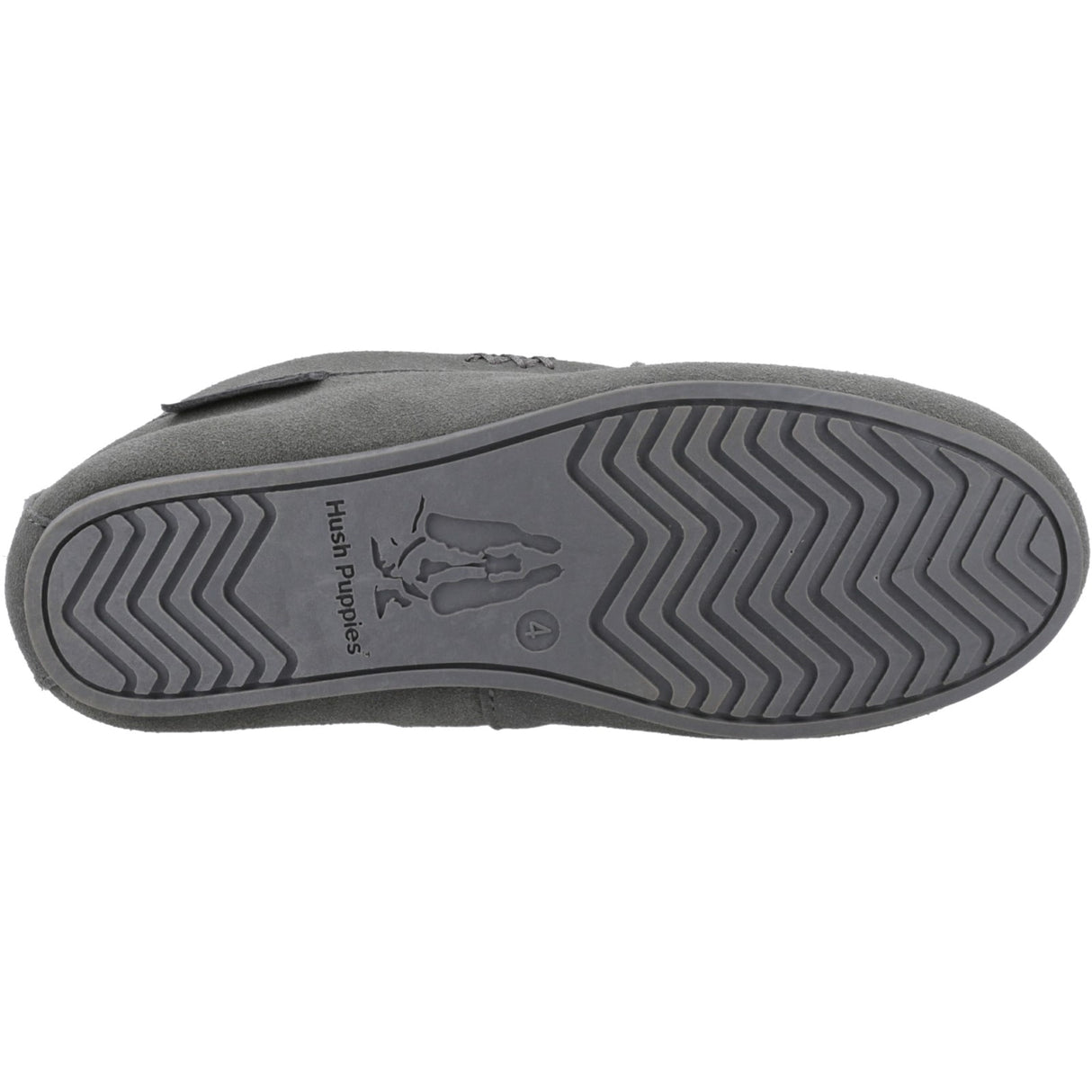 Hush Puppies Womens Annie Mocassin Slipper Grey