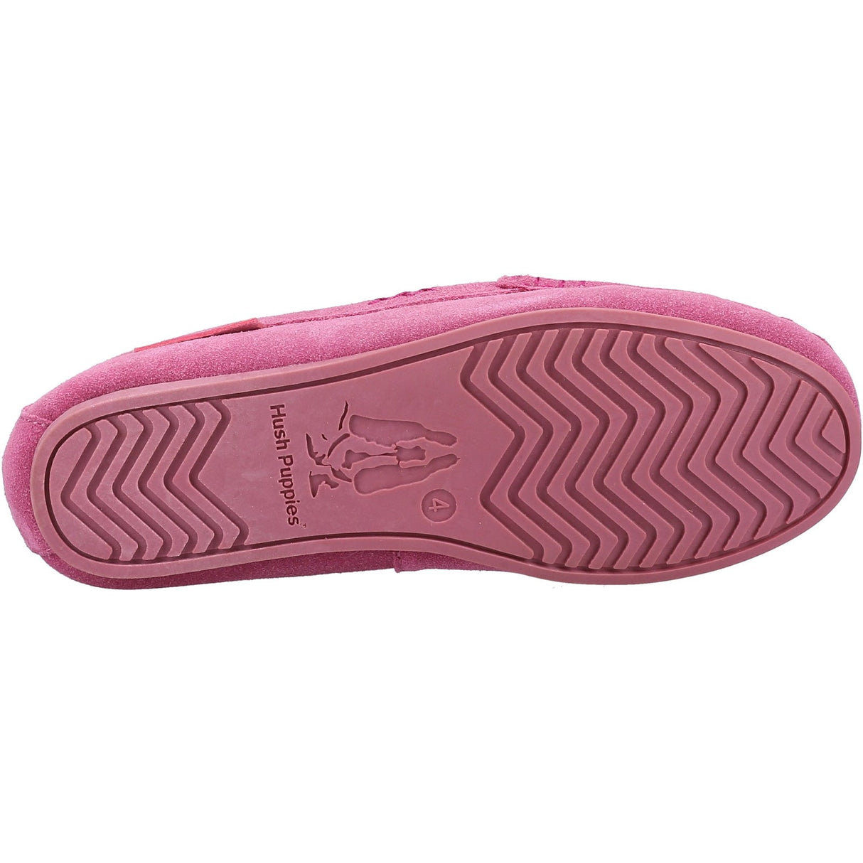 Hush Puppies Womens Annie Mocassin Slipper Pink