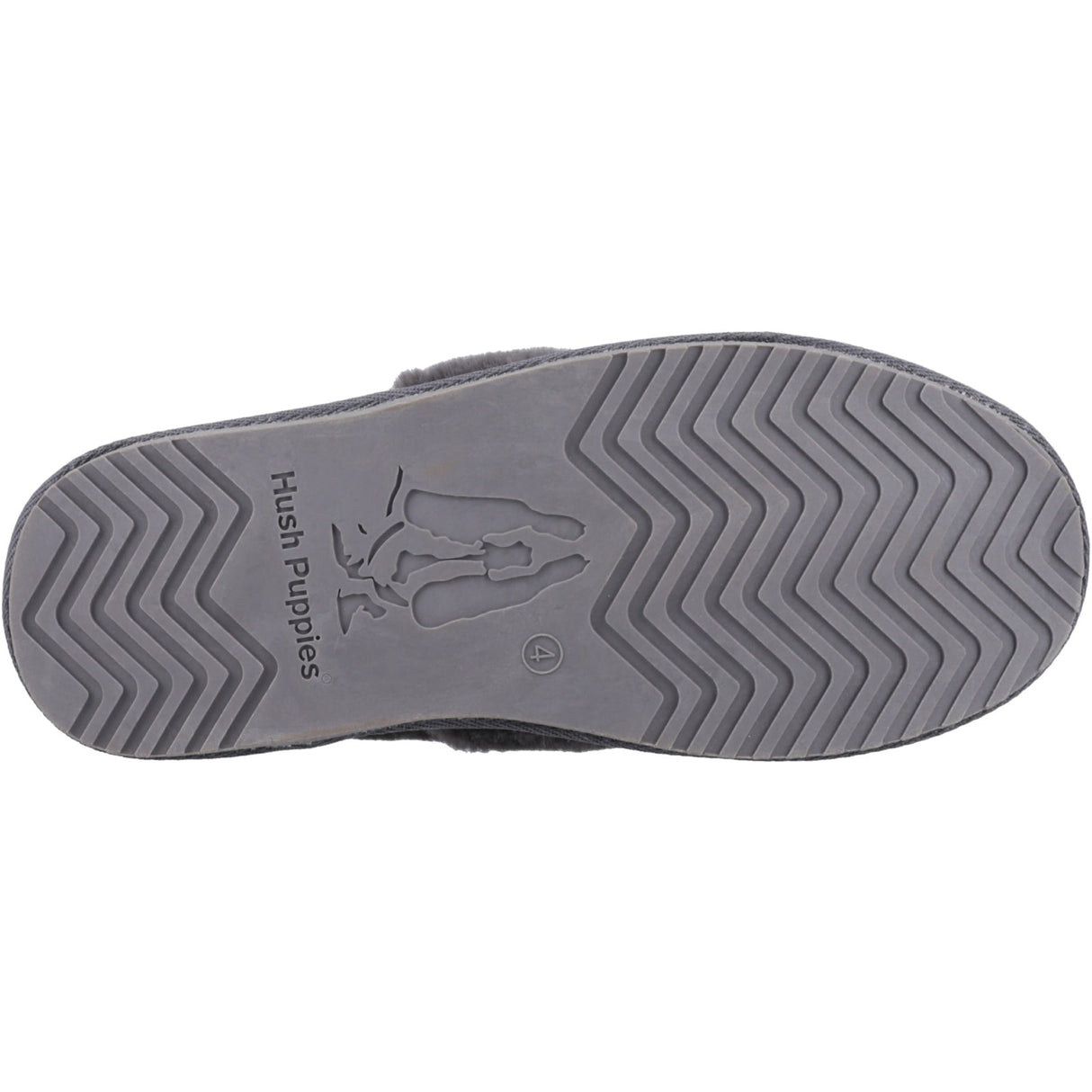 Hush Puppies Womens Ariel Slipper Grey