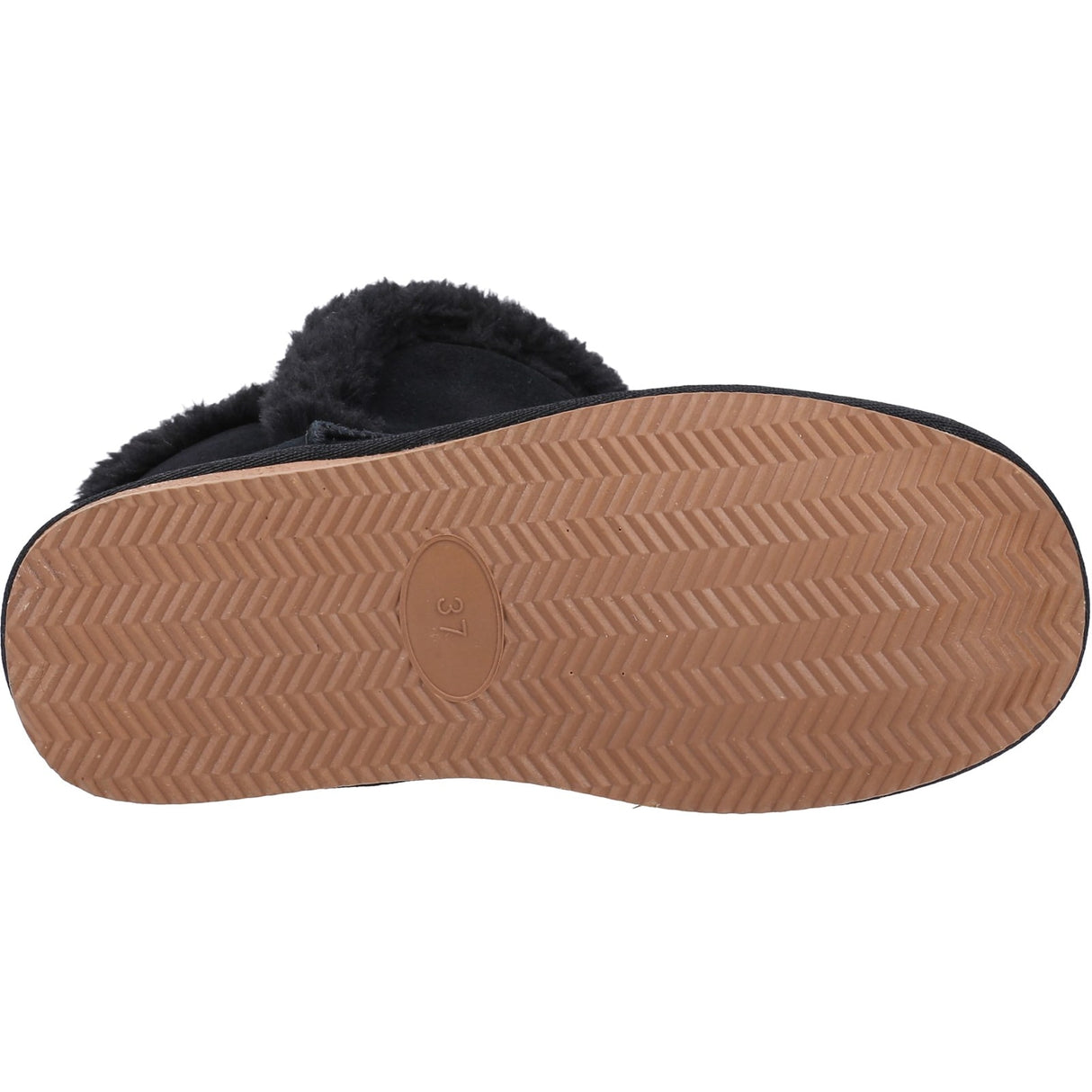 Hush Puppies Womens Ashleigh Slipper Bootie Black