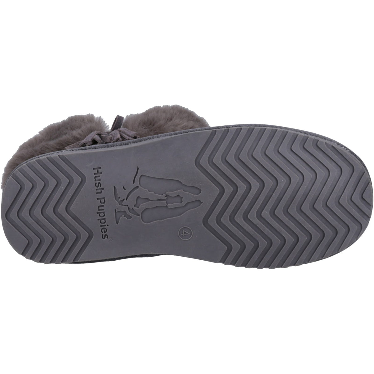 Hush Puppies Womens Ayana Slippers Grey