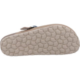 Hush Puppies Womens Bailey Closed Toe Mule Taupe