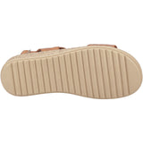 Hush Puppies Womens Ebony Wide Fit Sandal Tan