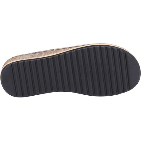 Hush Puppies Womens Elissa Toepost Sandal Black