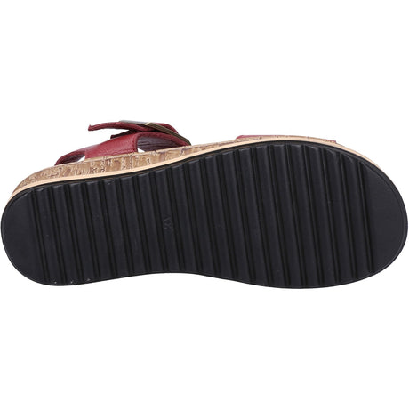 Hush Puppies Womens Ellie Sandal Bordeaux