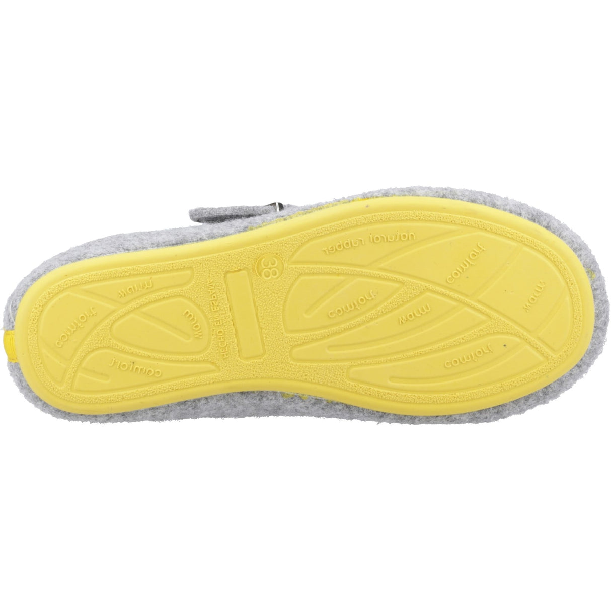 Hush Puppies Womens Good Slipper Buckle Grey