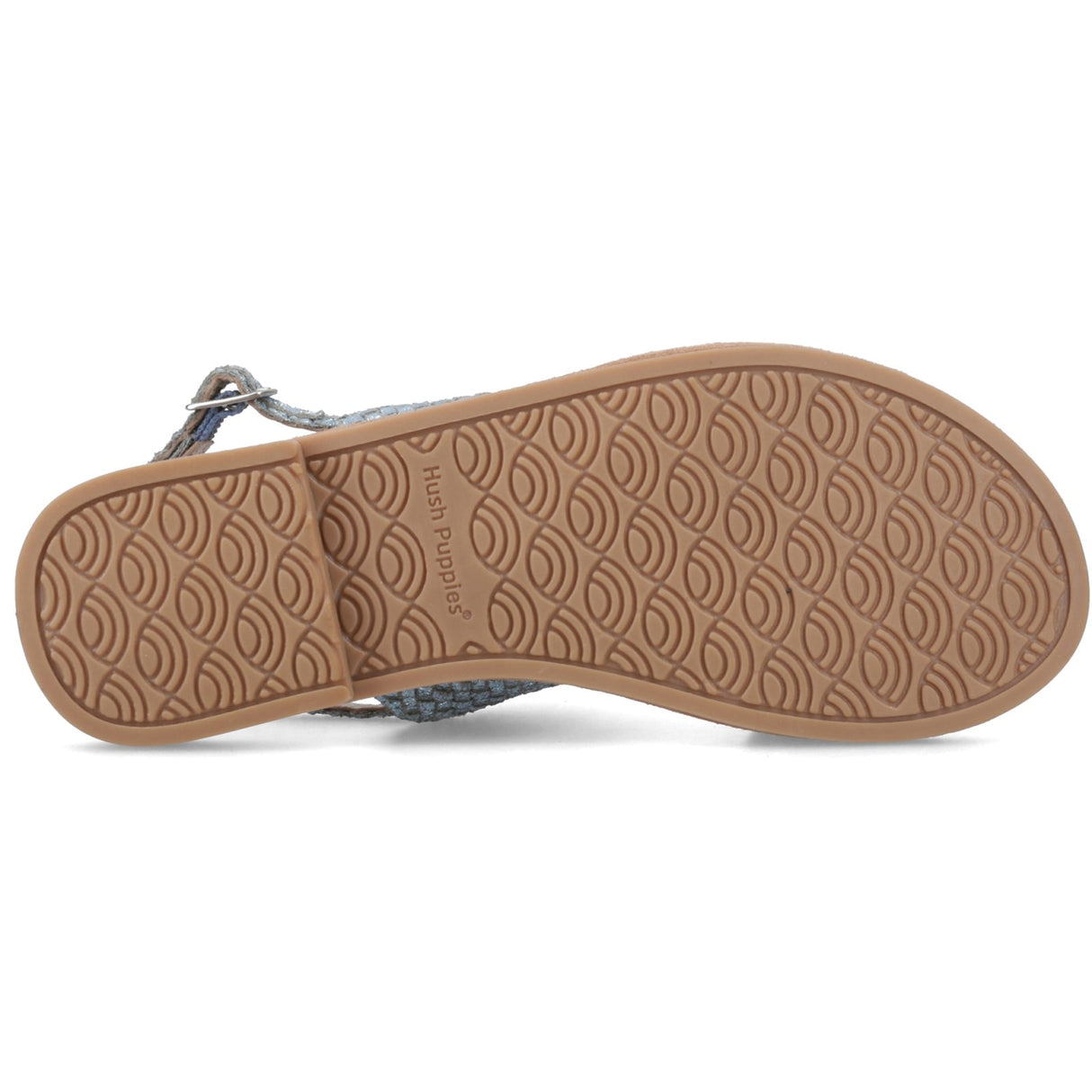 Hush Puppies Womens Helene Sandal Wide Fit Blue