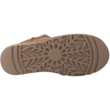 Hush Puppies Womens Sloane Bootie Slipper Tan