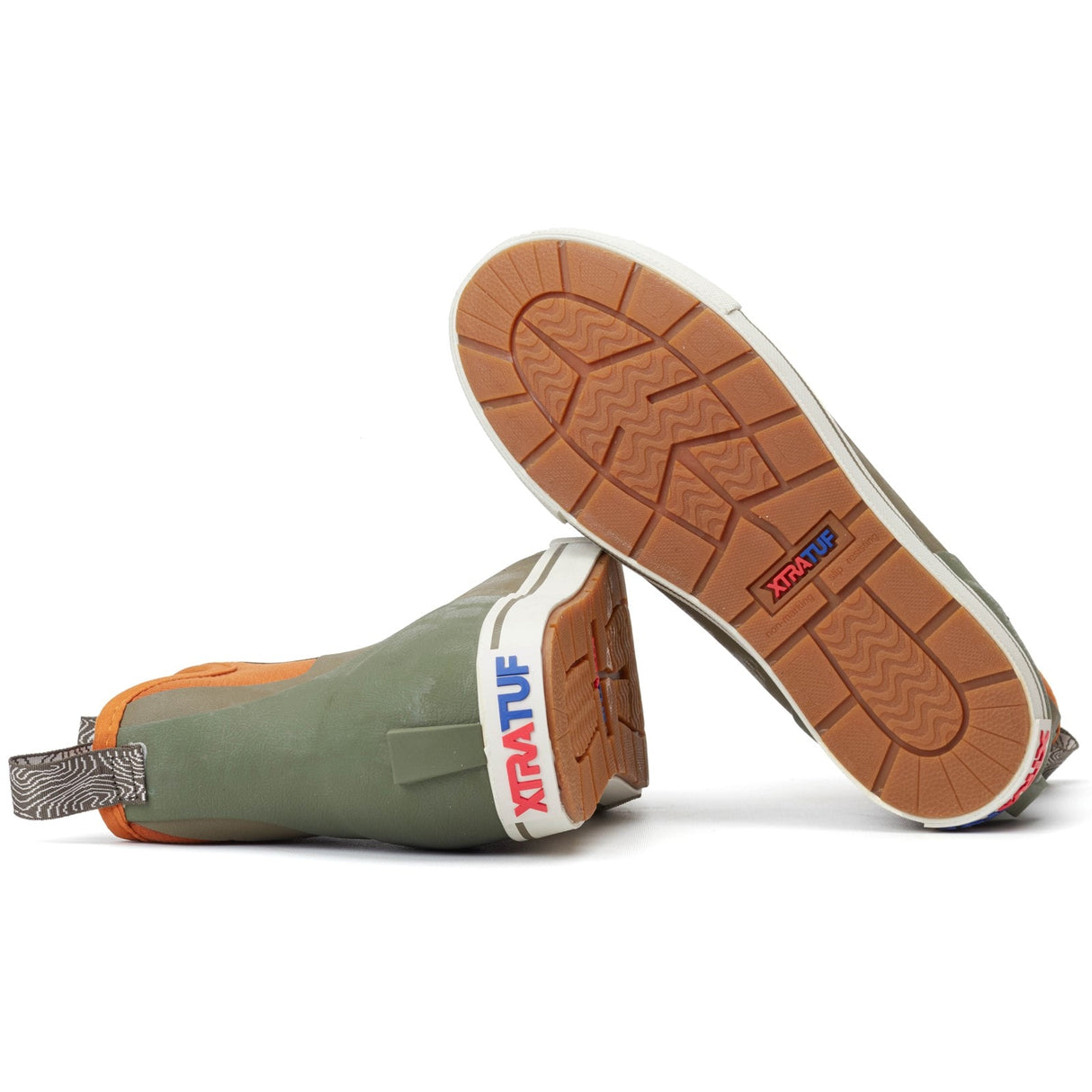 Xtratuf Mens Ankle Deck Camp Boot Olive