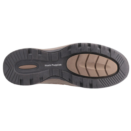 Hush Puppies Mens Jasper Trainer Tan Nubuck