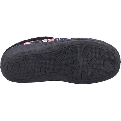 Fleet & Foster Womens Buzzard Mule Slipper Black