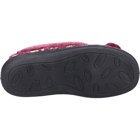 Fleet & Foster Womens Goldfinch Ladies Slipper Burgundy