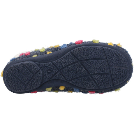 Fleet & Foster Womens Snowberry Ladies Slipper Navy