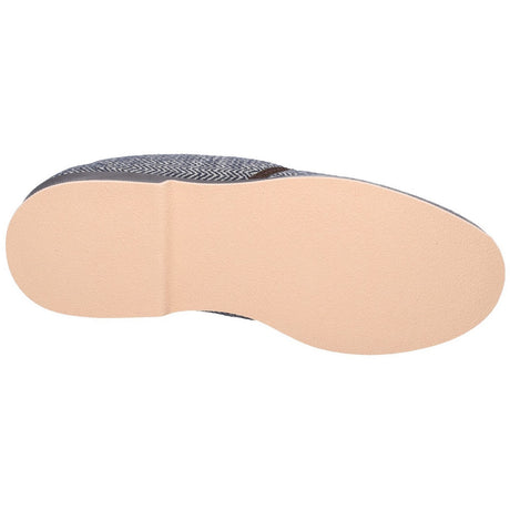 GBS Mens Stafford Twin Gusset Slipper Brown
