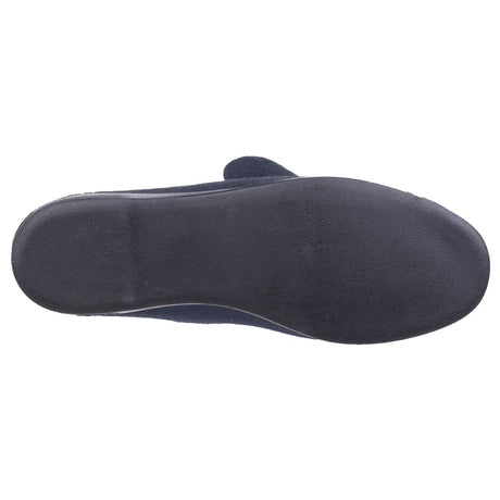 GBS Womens Audrey Touch Fastening Slipper Navy