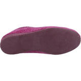 GBS Womens Helsinki Classic Slippers Heather