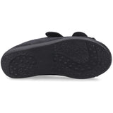 GBS Med Unisex Med Brompton Touch Fastening Slipper Black