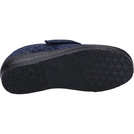 GBS Med Womens Geraldine Ladies Classic Slippers Navy