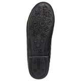 Geox Junior Girls Plie' Junior School Shoe Black
