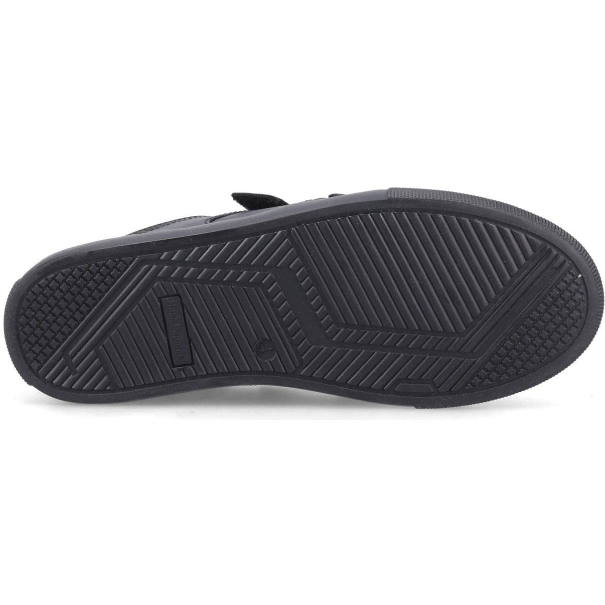 Hush Puppies Mens Daxton Touch Fastening Snr Black