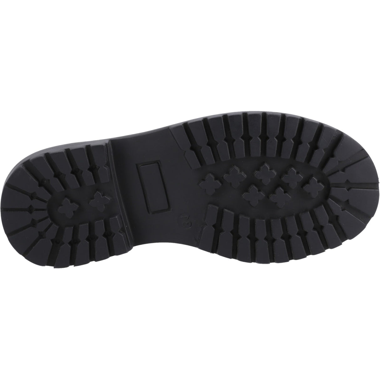 Hush Puppies Womens Abigail Patent Senior Shoe Black