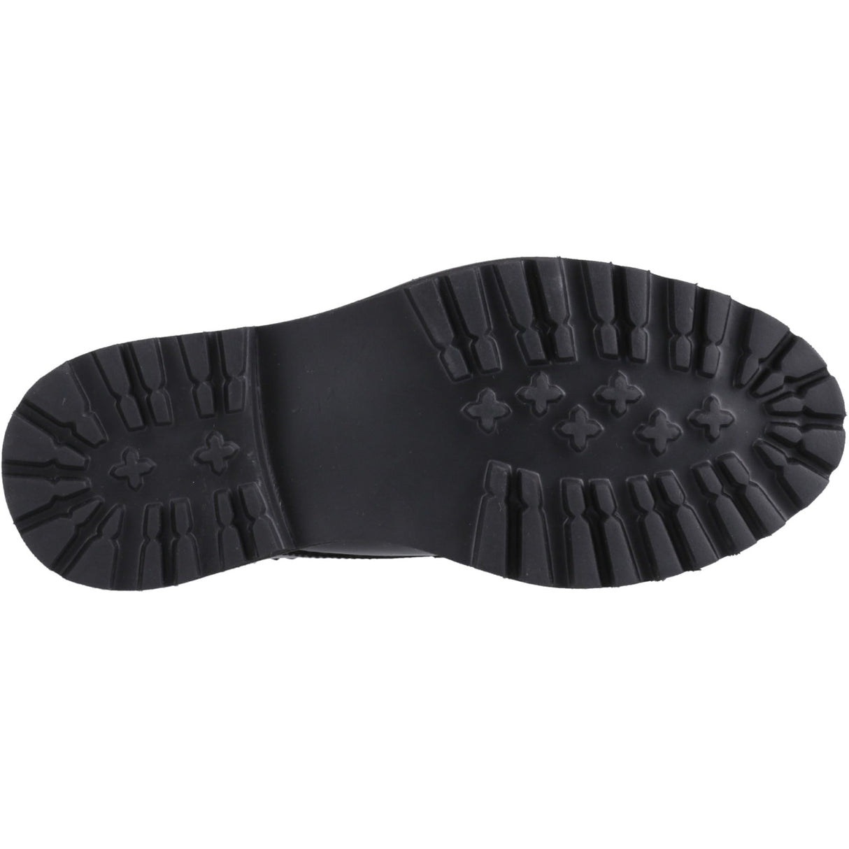 Hush Puppies Womens Gabi Lace Up Patent Snr Black