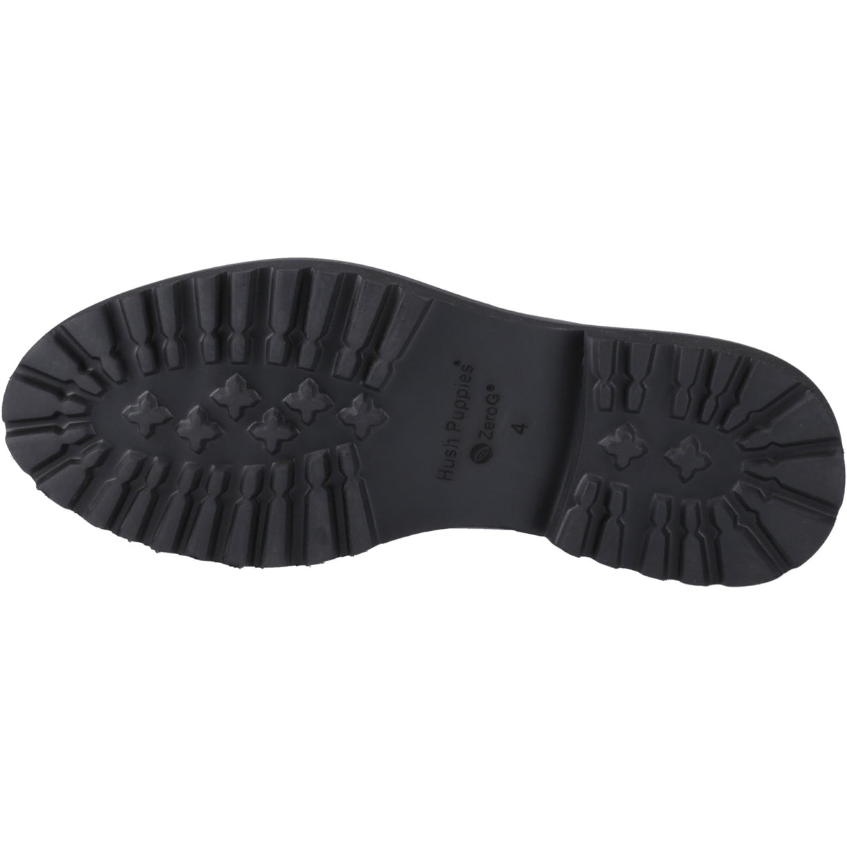 Hush Puppies Womens Gabi Lace Up Snr2 Black