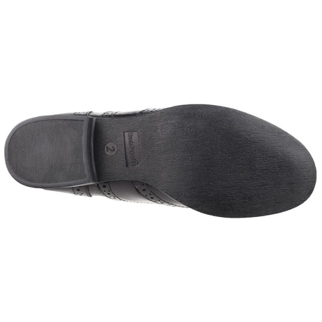 Hush Puppies Womens Kada Senior School Shoe Black