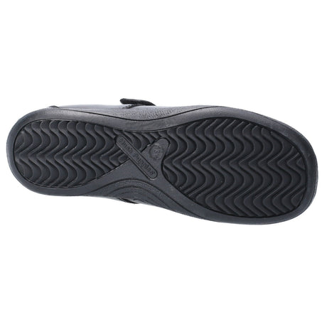 Hush Puppies Junior Girls Amber Junior School Shoe Black