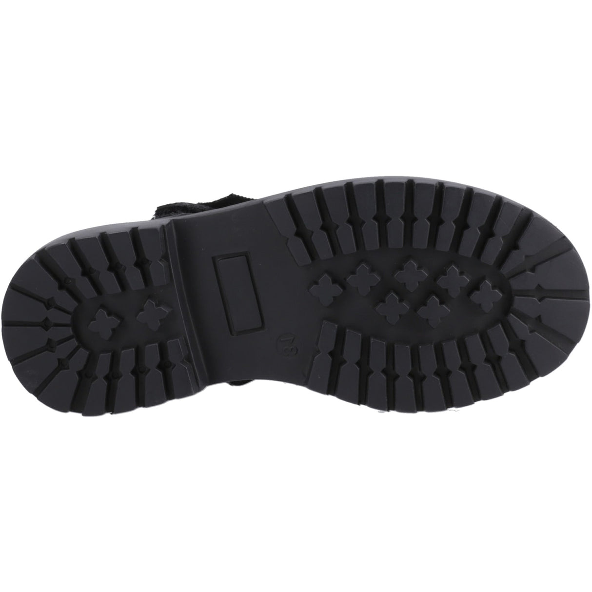 Hush Puppies Junior Girls Astrid Bow Jnr Black