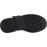 Hush Puppies Junior Girls Astrid Bow Jnr Black