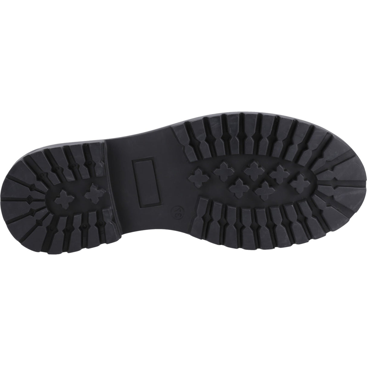 Hush Puppies Girls Athena Patent Snr Black