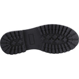 Hush Puppies Girls Athena Patent Snr Black
