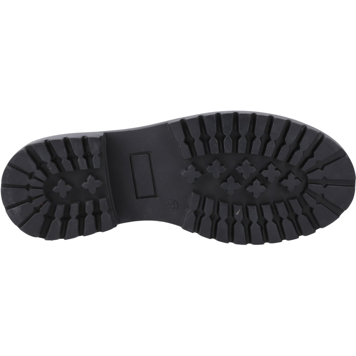 Hush Puppies Junior Girls Aubrey Lace Up Patent Jnr Black