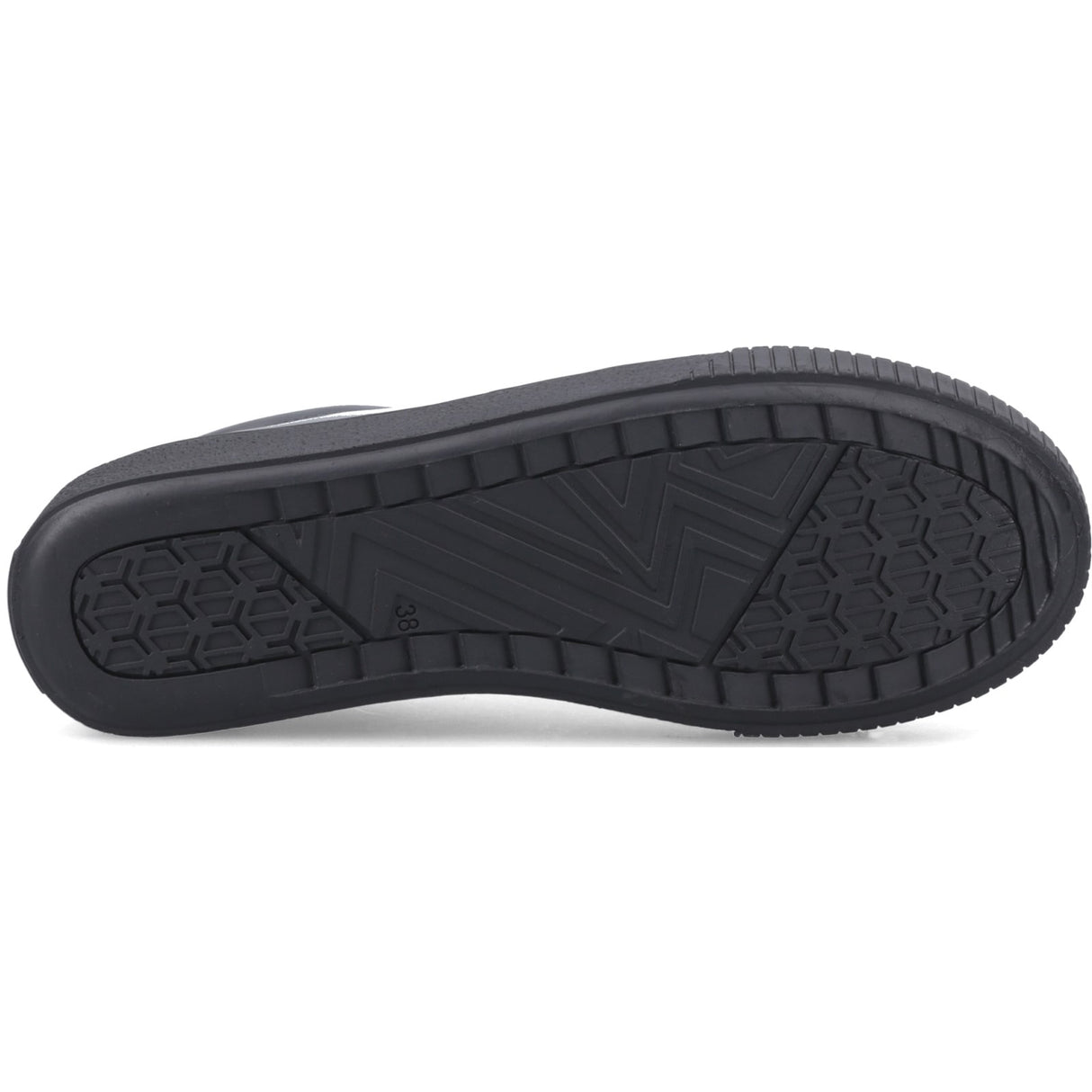 Hush Puppies Girls EVELYN LACE TRAINER SNR Black Patent