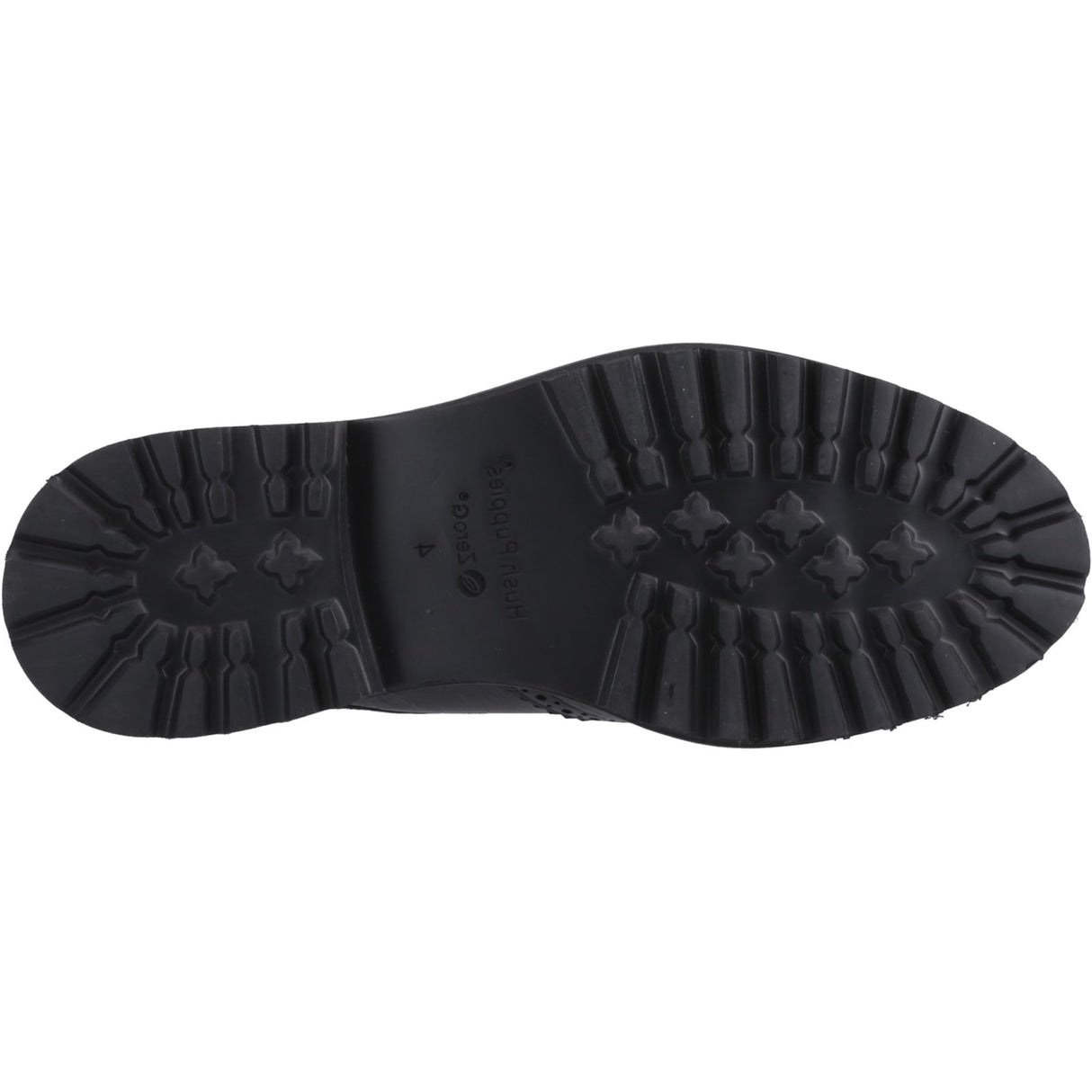 Hush Puppies Girls Gabi Lace Up Snr Black