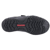 Hush Puppies Junior Boys Jezza 2 Junior School Shoe Black