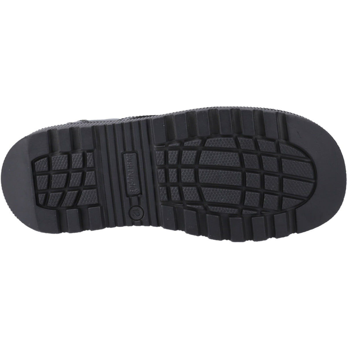 Hush Puppies Junior Girls Keeley Lace Up Patent Jnr Black
