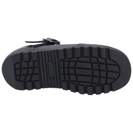 Hush Puppies Girls Kerry Senior School Shoe Black