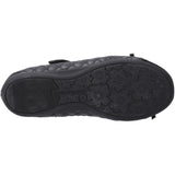 Hush Puppies Girls Lottie Quilt Ballerina Snr Black