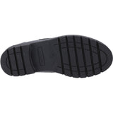 Hush Puppies Junior Girls Lucy Patent Jnr Black