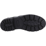 Hush Puppies Junior Girls Maxine Patent Junior Shoe Black
