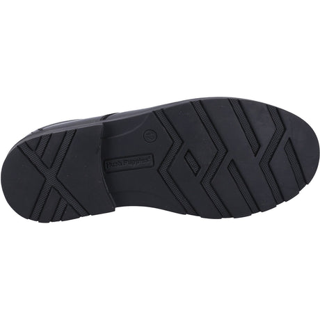 Hush Puppies Mens Oliver SNR Shoe Black