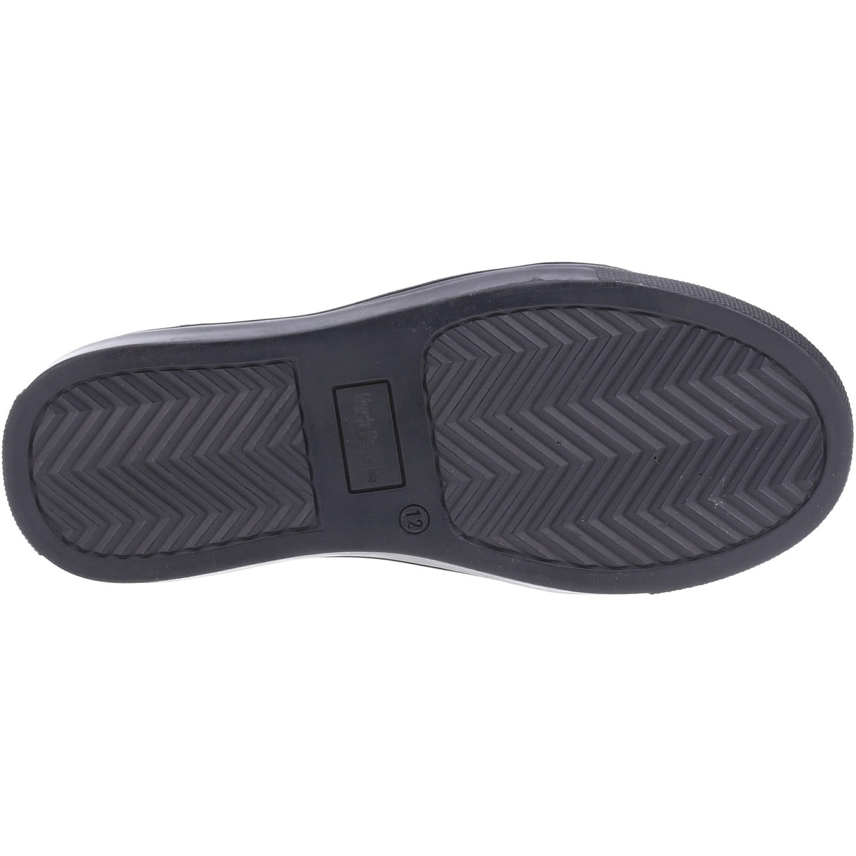 Hush Puppies Boys Sam Senior School Shoe Black