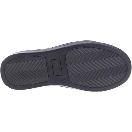Hush Puppies Boys Sam Senior School Shoe Black