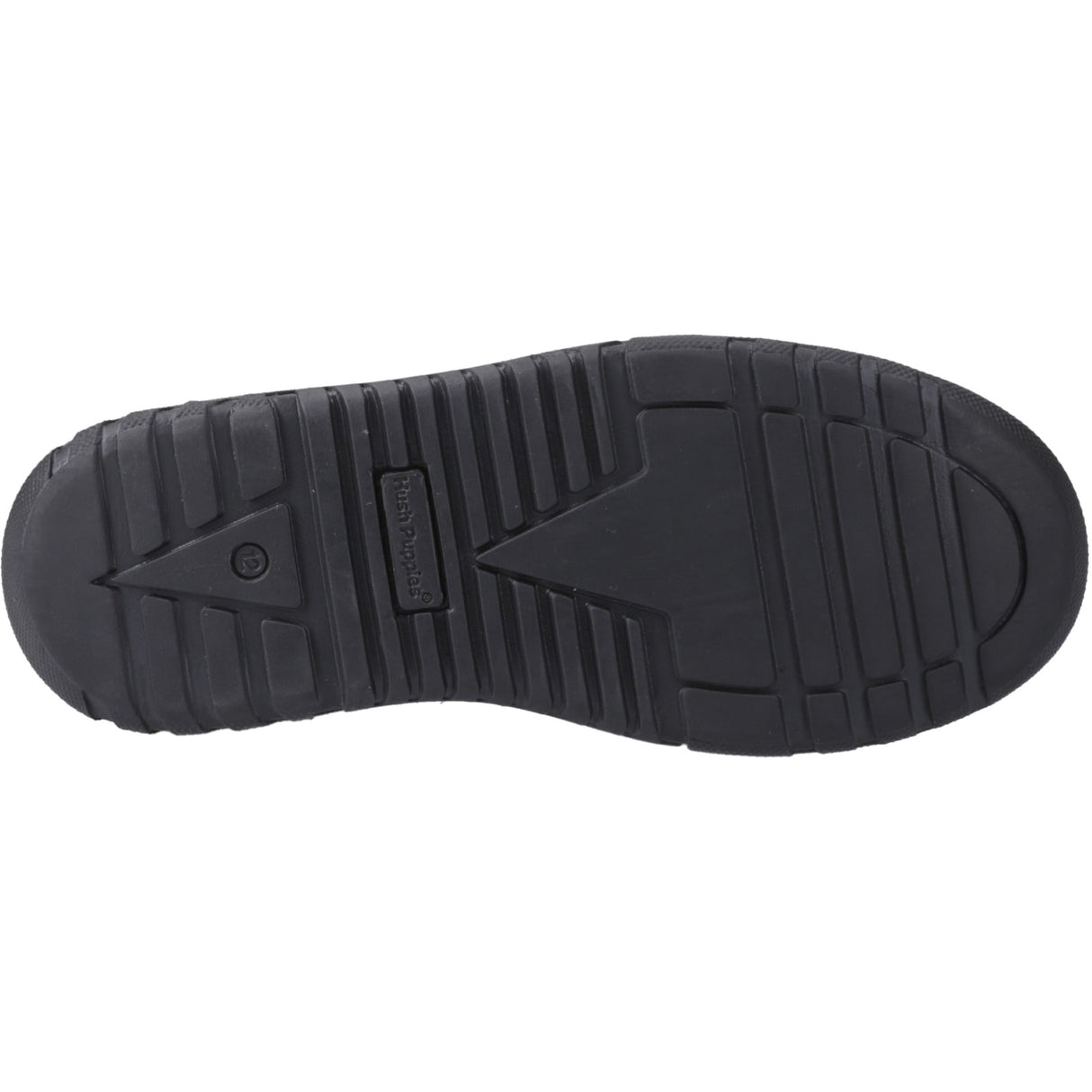 Hush Puppies Boys Sergio Shoe Black