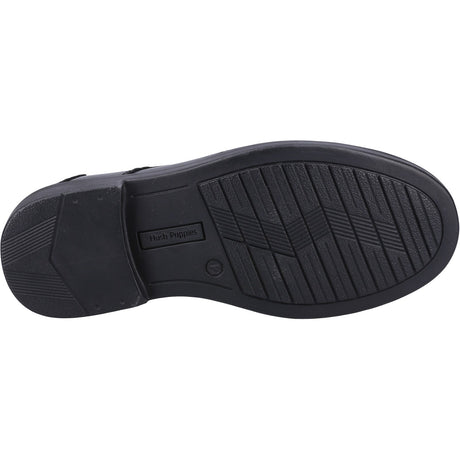 Hush Puppies Mens Toby SNR Shoe Black