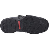 Hush Puppies Junior Boys Vance Touch Fastening Jnr Black