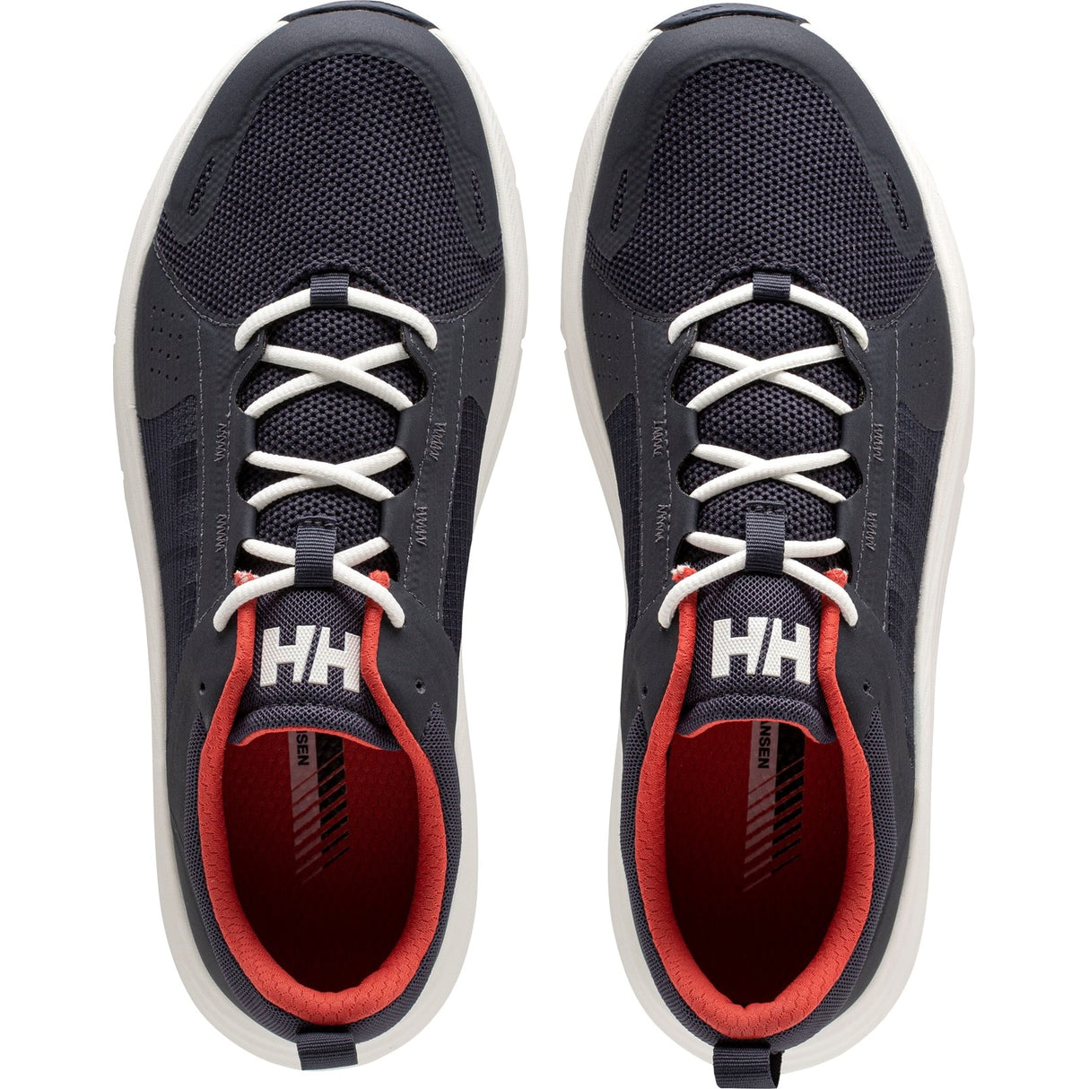 Helly Hansen Sport Mens AHIGA EVO 5 Trainers Navy/Alert Red